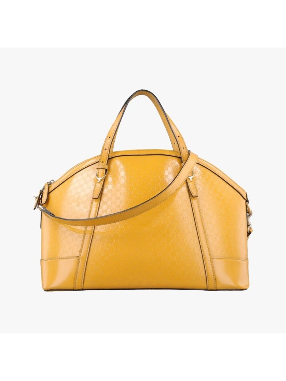 Gucci Micro Guccissima Yellow Patent